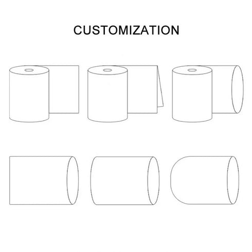 POF Wrapping Film Shrink Sleeve Heat Sealing Plastic Shrink Tube Film Roll Tunnel 500mm*20 micron